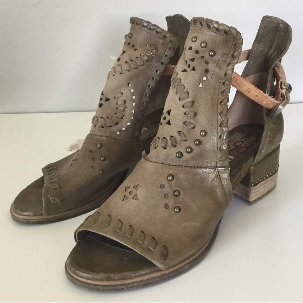NWT A.S.98 Half Moon Markie Sandals (37) 7 - Picture 7 of 13